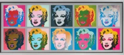Andy Warhol: Bild »Marilyn Monroe (Marilyn)«, 1967, gerahmt