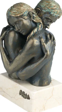 Anglada, Angeles: Skulptur »Idyll«, Kunstguss Steinoptik