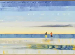 Anja Struck: Bild »Unsere Blicke verlieren sich im Meer«, 2021