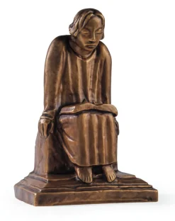 Barlach, Ernst: Skulptur »Lesender Klosterschüler«, 1930