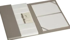 Briefpapiermappe mit edlem Büttenpapier