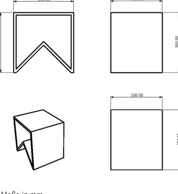 »C&B« Beistelltisch