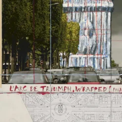 Christo: Arc de Triomphe IV, Project for Paris