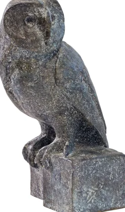 Christoph Fischer: »Schleiereule«, 2022 Bronze