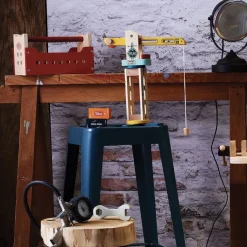 Container-Kran aus Holz »Vilacity«