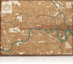 3-D Holzkarte »London«