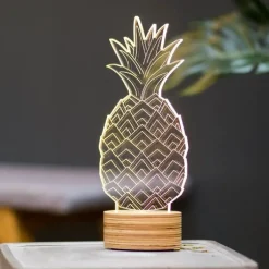 3D-Lampe #Pineapple