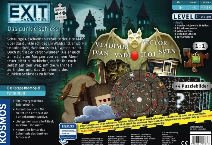 EXIT® - Das Spiel + Puzzle: Das dunkle Schloss