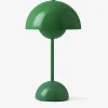 Flowerpot VP9 Tischleuchte Akku