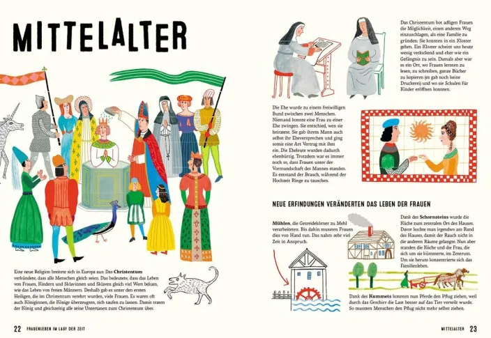 Frauenleben im Lauf der Zeit