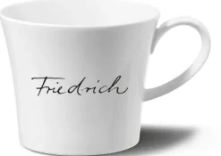 Frühstückstasse »Berlin« von KPM, Schriftart Sententia