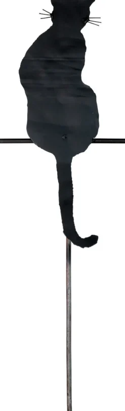 Gartenstecker »Sitzende Katze«