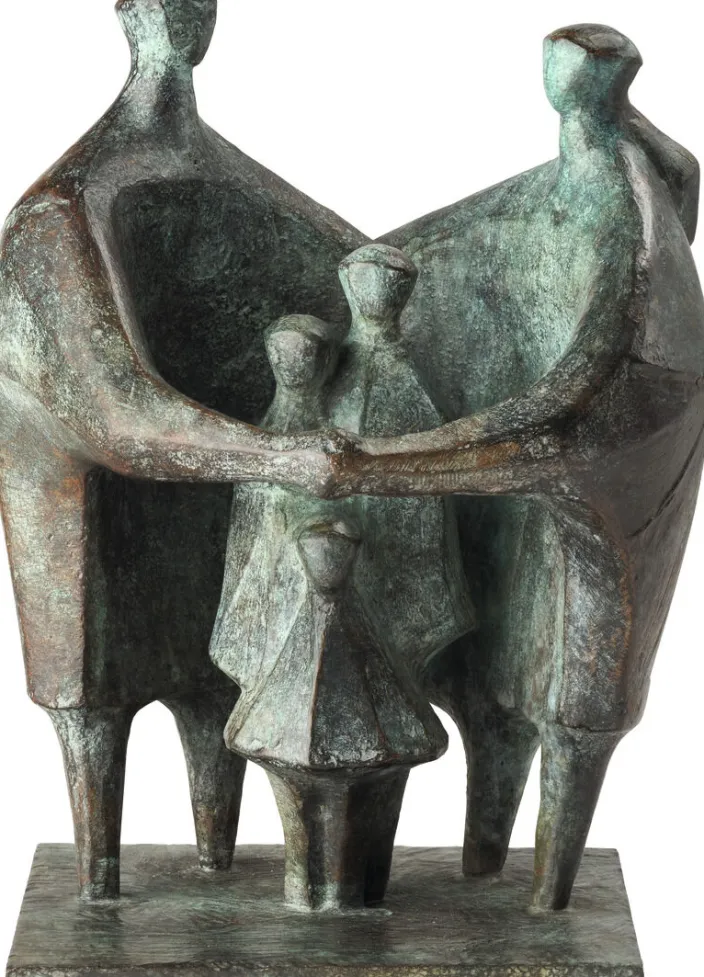 Gerhard Brandes: Skulptur »Familie«