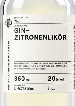 Gin-Zitronenlikör »967«