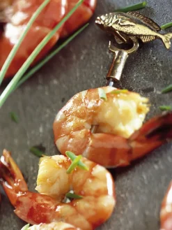 Grillspieße-Set aus Edelstahl