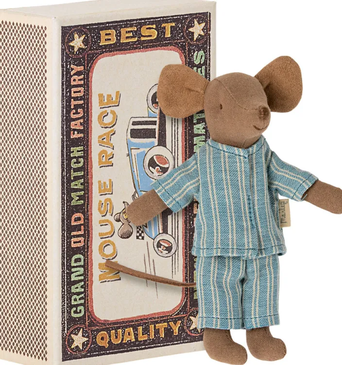 »Großer Bruder Maus« in Streichholzschachtel