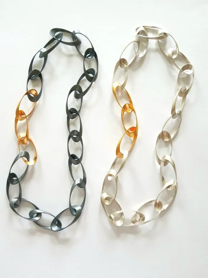 HML-Collier »Standing Ovations«, Silber und Gold