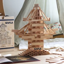 Holzbausteine 280er Kasten, Starterset mit Buch