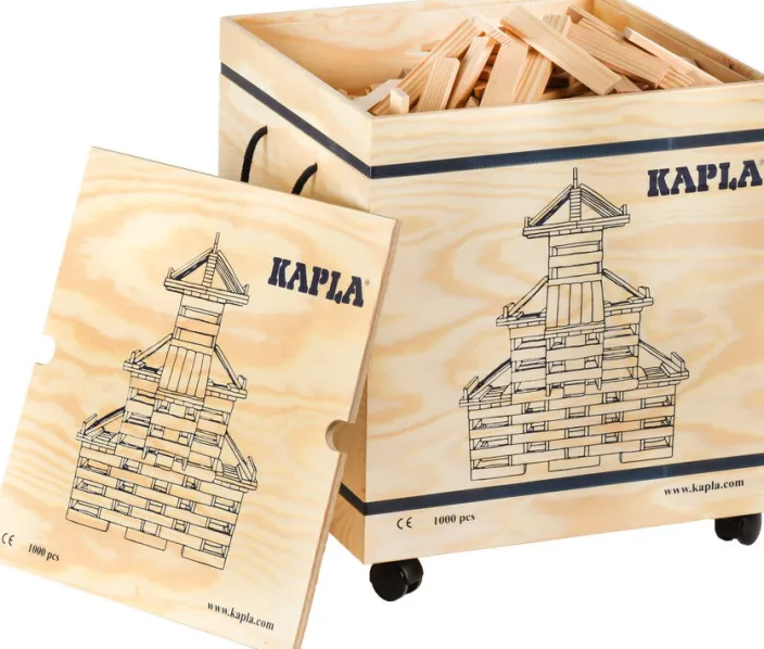 Holzbausteine 1000er Kiste