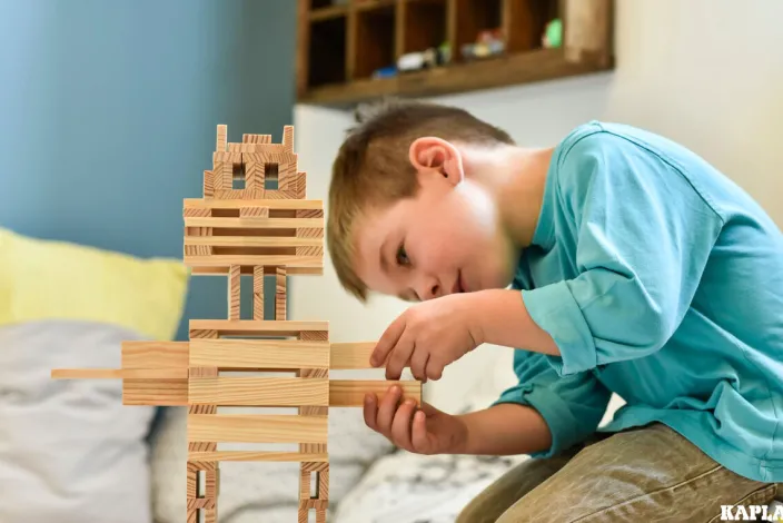 Holzbausteine 1000er Kiste