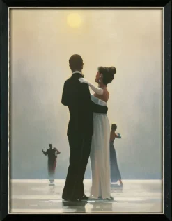 Jack Vettriano: Bild »Dance me to the end of love« gerahmt