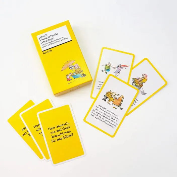 Kartenbox Janosch: »Wondrak für alle Lebenslagen«