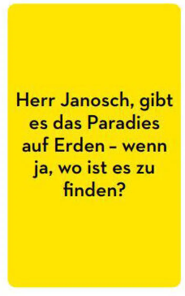 Kartenbox Janosch: »Wondrak für alle Lebenslagen«