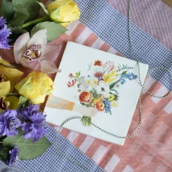 Keramikfliese »Blumen für dich«