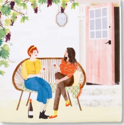 Keramikfliese »Zeit für Wein«