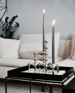 Kerzenständer aus Chrome