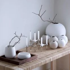 Kerzenständer aus Chrome