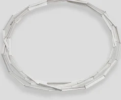 Kette »Streifen«, Silber