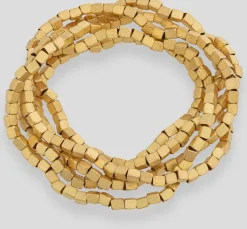 Kette »Würfel«, goldplattiert