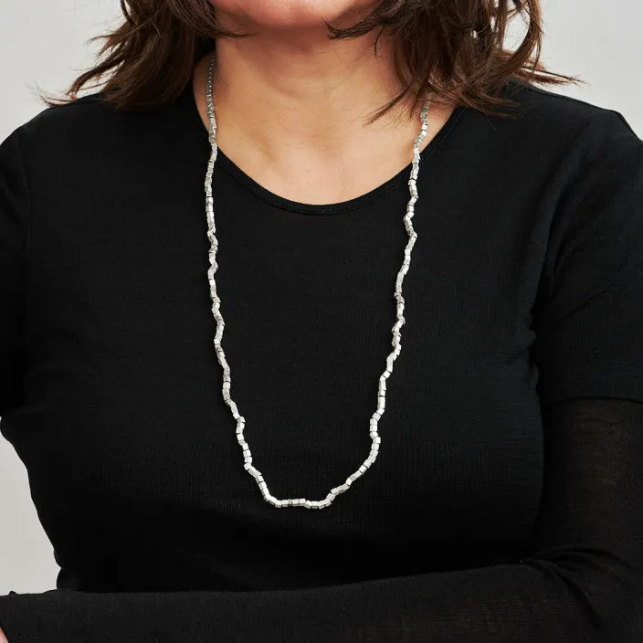 Kette »Würfel«, Silber