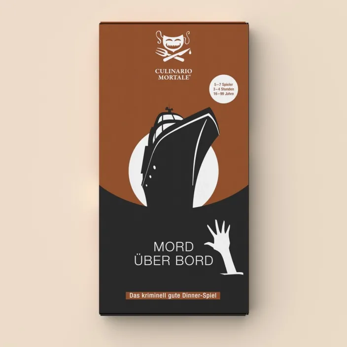Krimi-Dinner Spiel »Mord über Bord«