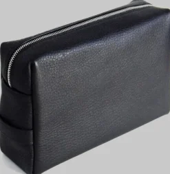 Kulturtasche aus Leder