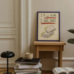 Leyva, Marta: »I Have Books«, mit Rahmung