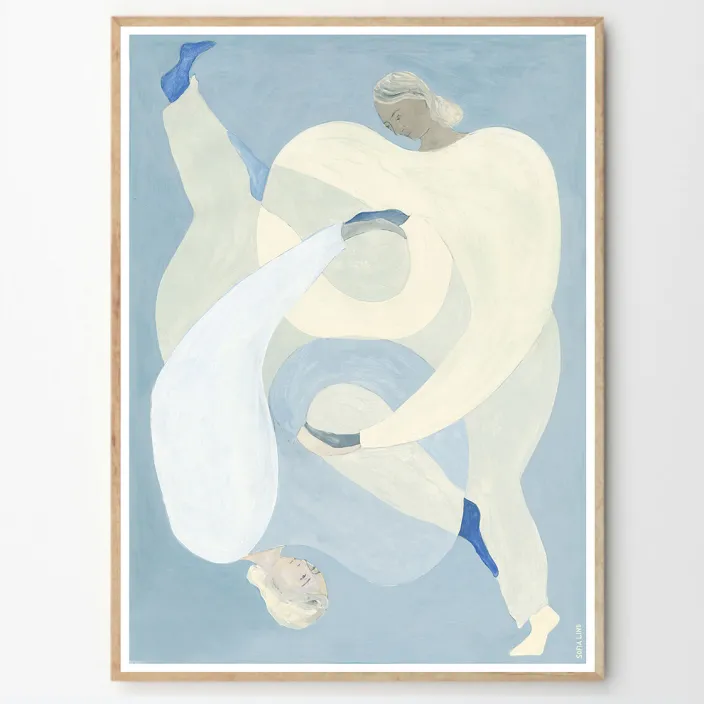 Lind, Sofia: »Hold You - Blue« mit Rahmen