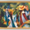 Macke, August: »Mädchen unter Bäumen«, 1914