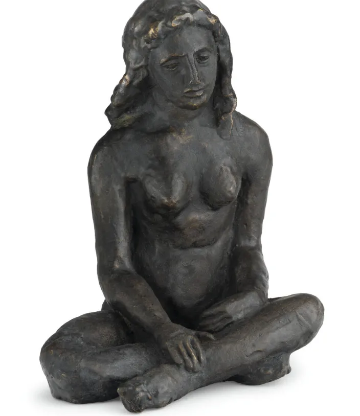 Macke, August: Skulptur »Sitzende«, 1912