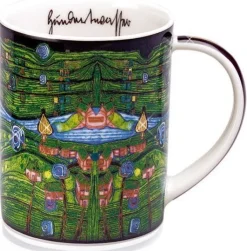 Magic Mug »Grass for Those Who Cry«, nach Friedensreich Hundertwasser
