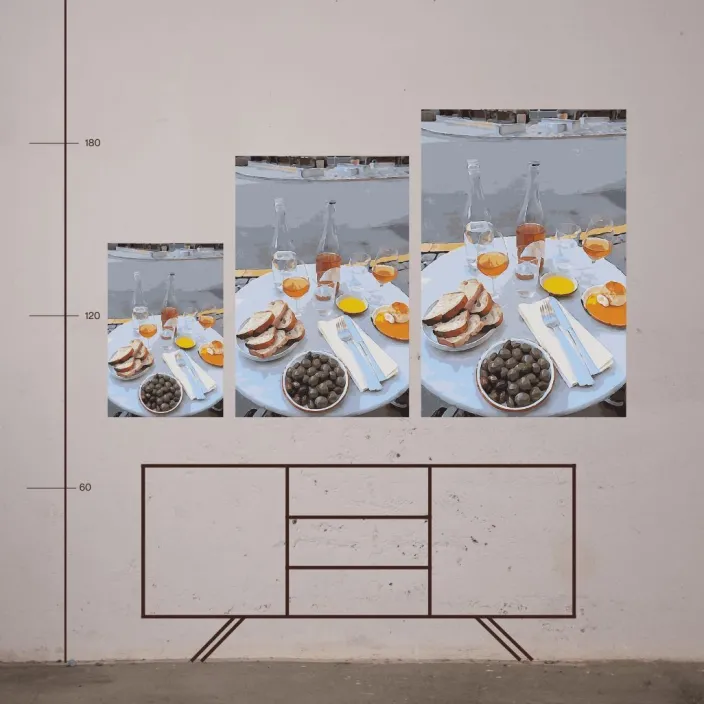 Malen nach Zahlen »Schmeckt Oysters Gut«