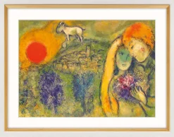 Marc Chagall: »Die Liebenden von Vence«, 1957