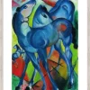 Marc, Franz: »Die blauen Fohlen«, 1913