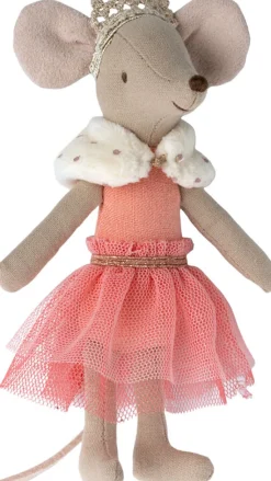 Maus »Prinzessin« in Streichholzschachtel