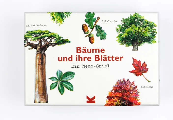 Memo-Spiel »Bäume und ihre Blätter«