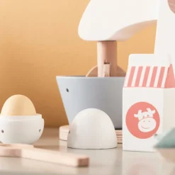 Mixer-Set aus Holz mit Zubehör