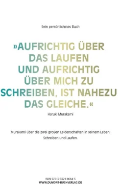 Murakami, H: Wovon ich rede, wenn ich vom Laufen rede