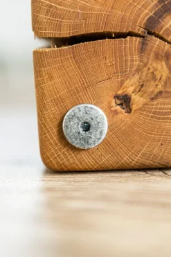 Niedriger Eichen-Beistelltisch