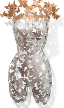 Oliver Franneck: 3D-Wandskulptur »Miss Papillon« (2023)